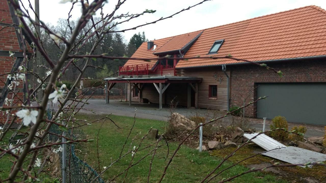 Ziegeleihof Inmitten Von Wiesen Und Waeldern Degenershausen Eksteriør billede