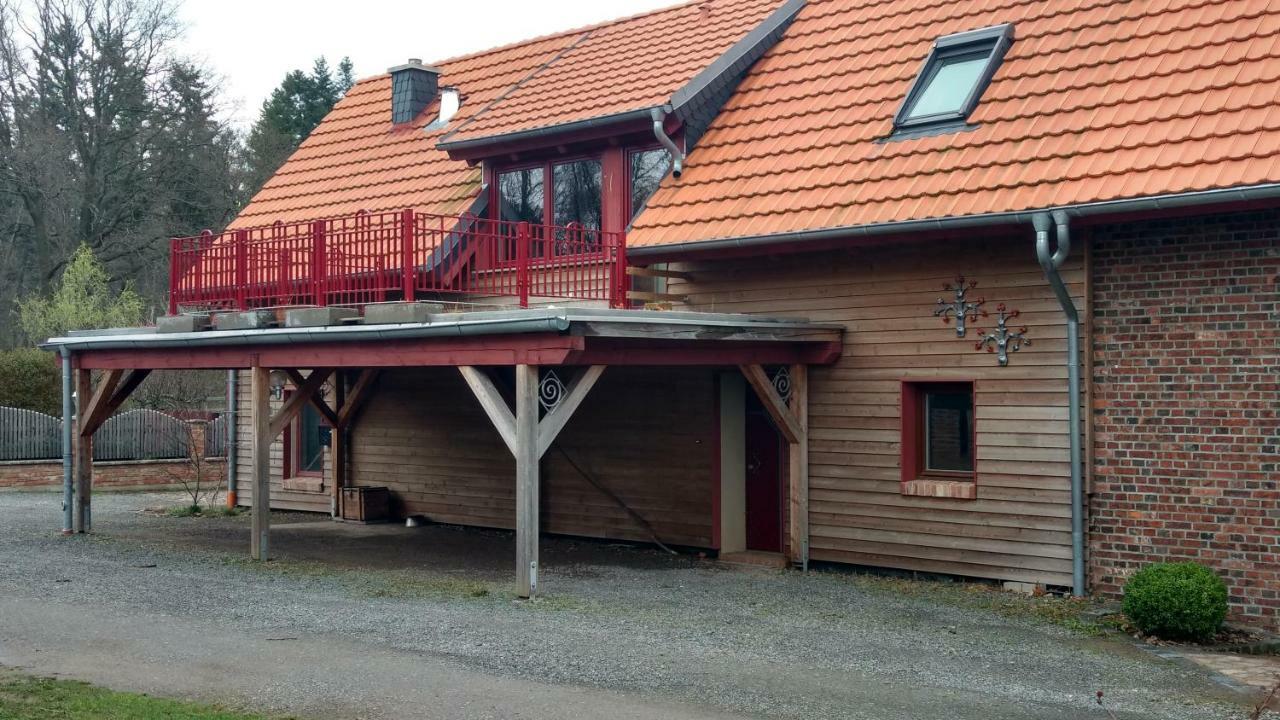 Ziegeleihof Inmitten Von Wiesen Und Waeldern Degenershausen Eksteriør billede